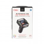 Osio OFT-4260BT Μαύρο Fm Transmitter & Φορτιστής Αυτοκινήτου Με Bluetooth/Usb/Type-C