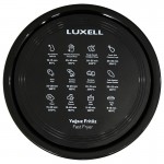 Luxell LX-FC5638 Φριτέζα Αέρος με Αποσπώμενο Αντικολλητικό Κάδο 5.5lt Μαύρο-Ροζ