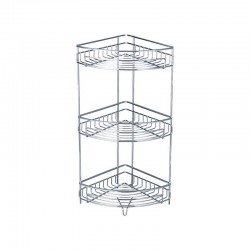 Bormann BTW9042 Γωνιακή Επιτοίχια Ραφιέρα Μπάνιου (061571)