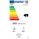 Midea MDRT489MTE46 Ψυγείο Δίπορτο Inox NoFrost