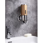 Επιτοίχια Σαπουνοθήκη τοίχου μονή Soap Dispenser Χρυσή 500ml SD-500