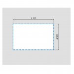 Pyramis Diplos (79x51) 1 3/4B Graphite Carbon Νεροχύτης 070197901