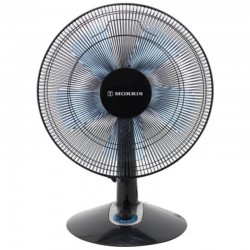 Morris Μft-16227 Επιτραπέζιος Ανεμιστήρας 16" Μαύρος