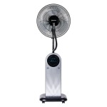 Morris Mmf-3002 Επιδαπέδιος Ανεμιστήρας 16” Υδρονέφωσης Μαύρος