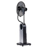 Morris Mmf-3002 Επιδαπέδιος Ανεμιστήρας 16” Υδρονέφωσης Μαύρος