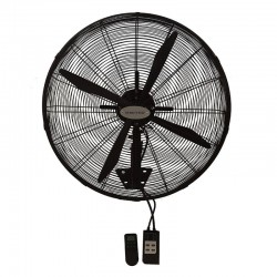 United Uif-763 Βιομηχανικός Ανεμιστήρας Τοίχου 20” Μαύρος