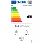 AEG TSC7G181ES 7000 TWINTECH® Εντοιχιζόμενος Ψυγειοκαταψύκτης NoFrost