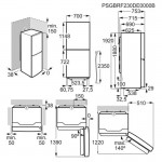 AEG RCB646E3MX 6000 Ψυγειοκαταψύκτης Twintech®