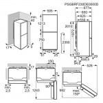 AEG RCB836C5MX 8000 Ψυγειοκαταψύκτης