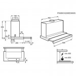 AEG DPB3640M 5000 Συρόμενος Απορροφητήρας Extractor