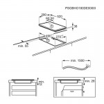 AEG HRB32310CB 3000 Κεραμική Εστία Domino