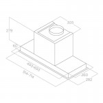 Elica Hidden Advance BL MAT/A/52 Μηχανισμός Απορρόφησης