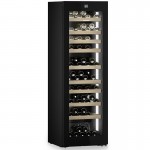 Liebherr WPgbi 5272 Vinidor Selection Συντηρητής Κρασιών GlassBlack 2 Ζωνών Θερμοκρασίας