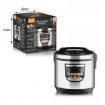 Ηλεκτρικός Πολυμάγειρας Rice Cooker 5L 900W με Αντικολλητικό Μπολ και 10 Προγράμματα RAF  R.178