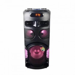 Επαναφορτιζόμενο Ηχείο Bluetooth με Μικρόφωνο,Τηλεχειριστήριο MT-1209 - Bluetooth Speaker