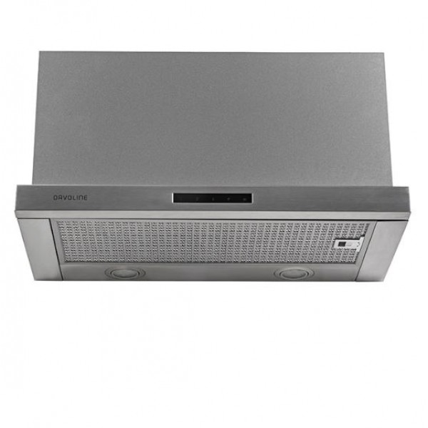 Davoline HQ Pro GR-IX 60 Inox Συρόμενος Απορροφητήρας με Μοτέρ Inverter  700m3