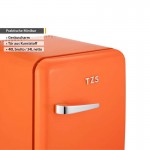 First Austria FA-5172-3-OR Πορτοκαλί ρετρό mini bar R600, 22dB – μικτά 40L