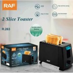 RAF Φρυγανιέρα 2 Θέσεων 650W R.263 RAF Φρυγανιέρα 2 Θέσεων 650W R.263