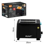 RAF Φρυγανιέρα 2 Θέσεων 650W R.263 RAF Φρυγανιέρα 2 Θέσεων 650W R.263