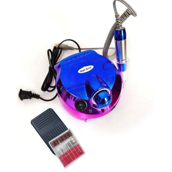 Επαγγελματικός Τροχός Μανικιούρ DM-202 35.000rpm Μπλε/Ροζ Επαγγελματικός Τροχός Μανικιούρ DM-202 35.000rpm Μπλε/Ροζ
