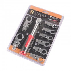 Σετ καστάνια με καρυδάκια 9τμχ με εύρος κίνησης 180°