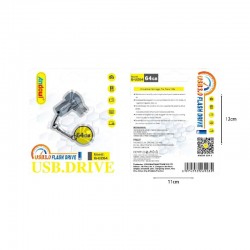Andowl Στικάκι USB 3.0 Flash Drive 64GB Q-UZ64 
