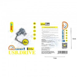 Andowl Στικάκι USB 3.0 Flash Drive 8GB Q-UZ8