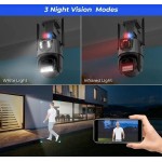 IP Κάμερα Παρακολούθησης 6MP Full HD+ με Αμφίδρομη Επικοινωνία και Φακό