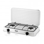 RAF Επιτραπέζια εστία υγραερίου διπλή R.8033 RAF Επιτραπέζια εστία υγραερίου διπλή R.8033