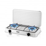 RAF Επιτραπέζια εστία υγραερίου διπλή R.8033 RAF Επιτραπέζια εστία υγραερίου διπλή R.8033