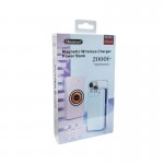 Olesson Power Bank 20000mAh με Ασύρματη Μαγνητική Φόρτιση DM864 Μαύρο