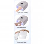 Επαναφορτιζόμενο Φουρνάκι Νυχιών Strass Cordless 66W UV & LED