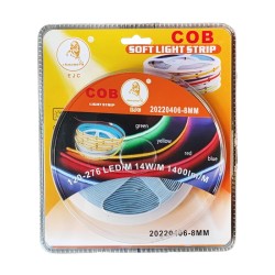 EJC Λεντοταινία LED ταινία COB 5m πράσινο χρώμα 20220406-8MM 