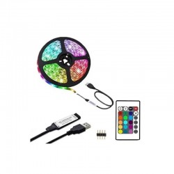 Andowl Λεντοταινία LED ταινία RGB 10m με τηλεχειριστήριο Q-DT75