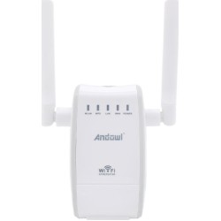 Andowl Q-A225 WiFi Extender Single Band (2.4GHz) 300Mbps με 2 Θύρες Ethernet