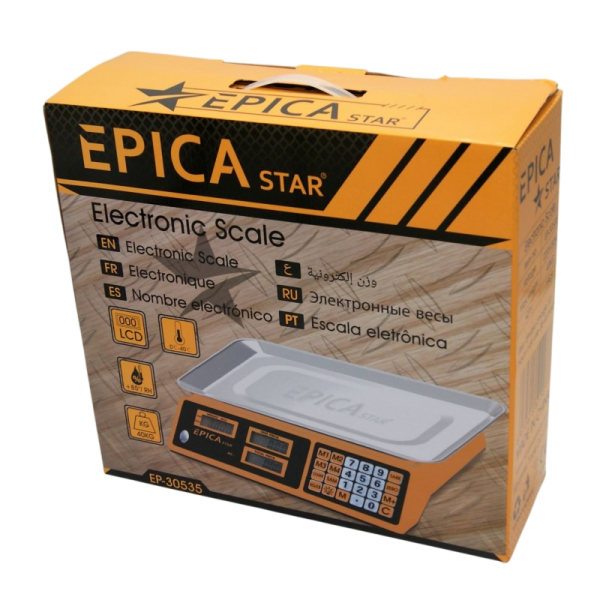 EPICA STAR Ψηφιακή ζυγαριά 40kg EP-30535