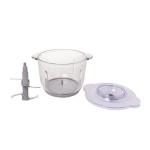 Primo PRFC-40486 INOX Πολυκόπτης Multi 500W με Γυάλινο Δοχείο 2Lt