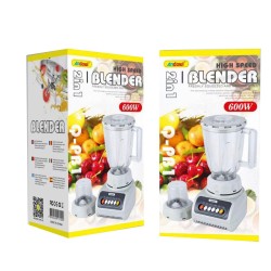  Andowl Μπλέντερ για Smoothies 1.5lt 600W Λευκό Q-PB1