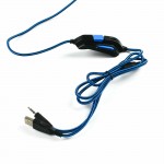 Andowl Q-X510 Over Ear Gaming Headset με σύνδεση USB / 3.5mm