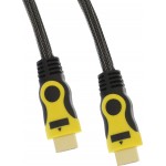 Andowl Braided Cable HDMI male - HDMI male 20m Μαύρο QHD200