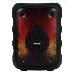 Andowl Ασύρματο Bluetooth αυτοενισχυόμενο ηχείο 5W με χρωματιστό LED φωτισμό Q-YX2163