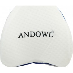 Andowl Clip Leg Μαξιλάρι Ποδιών σε Λευκό χρώμα Q-TD10