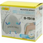 Andowl Clip Leg Μαξιλάρι Ποδιών σε Λευκό χρώμα Q-TD10