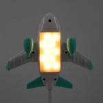 Andowl Led Παιδικό Φωτιστικό Γραφείου Αφής Αεροσκάφος Q-T135
