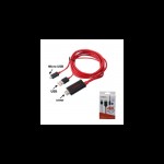 Καλώδιο MHL Micro USB HDMI 4K HDTV 1.8m 11PIN