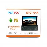 Pervoi Ηχοσύστημα αυτοκινήτου 1DIN με οθόνη 7” CTC-701A
