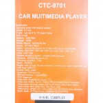 Οθόνη 9.7 IPS Αυτοκινήτου Αndroid-Wifi-Mp5-Gps CTC-9701 2/32G