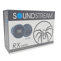 Subwoofer Αυτοκινήτου Διπλό Πλευρικό Μπάσο 2'' RX.3FR