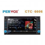 Pervoi Ηχοσύστημα Αυτοκινήτου 2DIN (Bluetooth/USB/WiFi/GPS/CD) CTC-6606