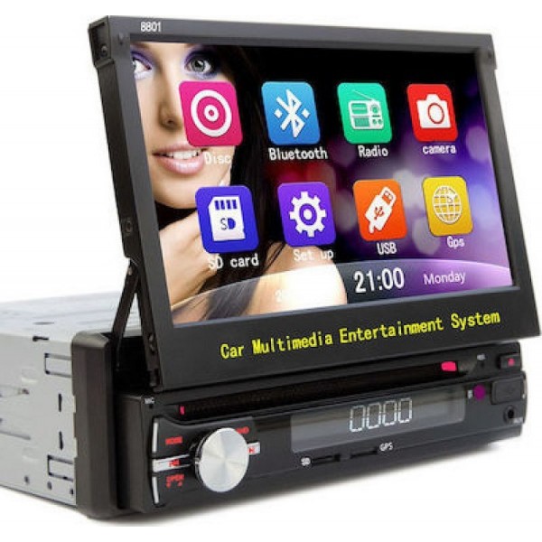 Ηχοσύστημα Αυτοκινήτου (Bluetooth/USB/WiFi/GPS) με Οθόνη Αφής 7 ΜΥ-8801